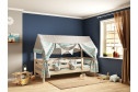 Кровать с надстройкой Соня 80х190 см цвет сосна