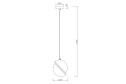 Светильник подвесной FREYA Modern Element 4 кв.м., 20х29х20 см, E27