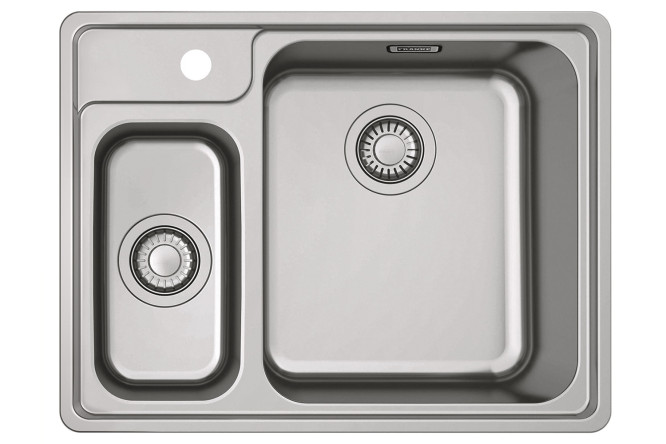 Изображение товара Врезная кухонная мойка FRANKE BCX 260 TL 62.5х48х18 см из нержавеющей стали