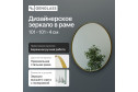 Зеркало в раме GENGLASS Rauntel 101х101 см