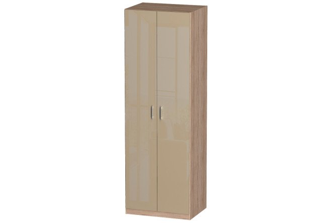 Изображение товара Шкаф для одежды Лайф 80x240x60 см двухдверный МДФ для хранения одежды