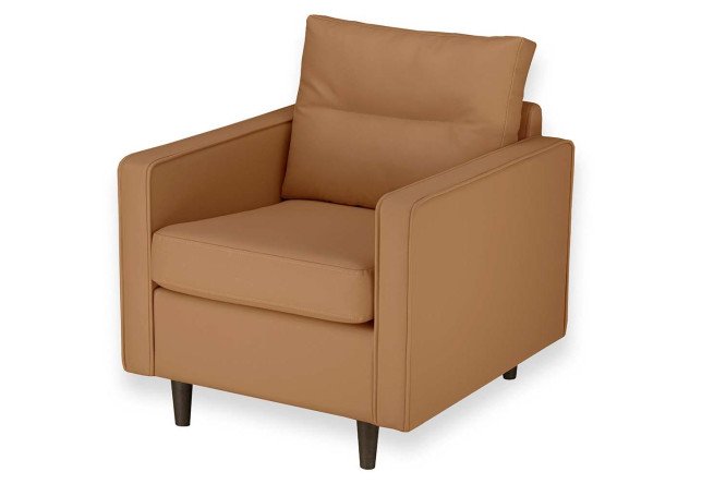 Изображение товара Кресло Кьянти из искусственной кожи размеры 74х84х80 см Максимальная нагрузка 90 кг