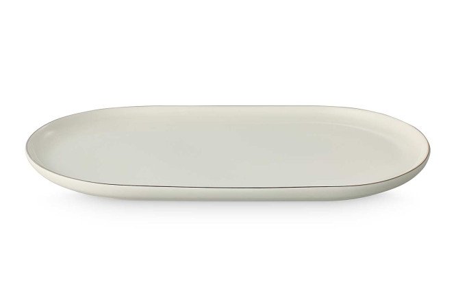 Изображение товара Блюдо HOFF Велюте Костяной фарфор