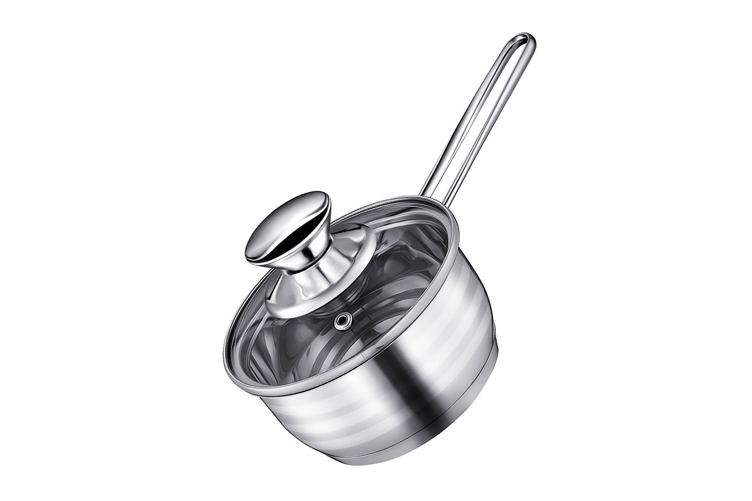 Ковш с крышкой REGENT Inox Bimbo Vitro