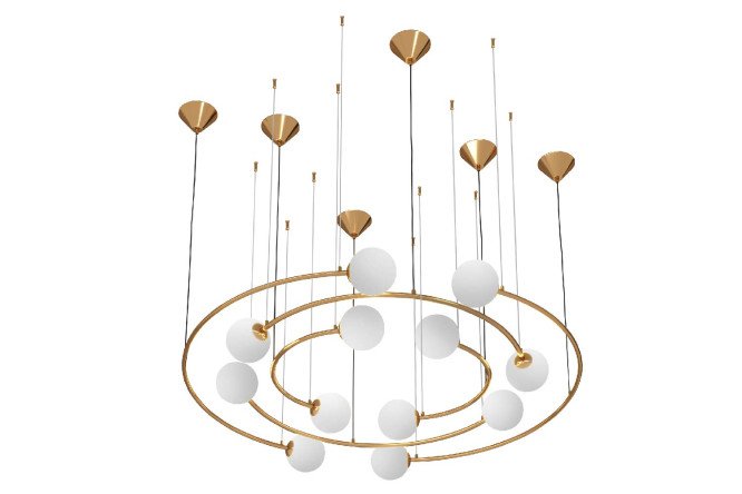 Изображение товара Светильник подвесной BOGATE'S Brook 9 кв.м., 113х120х112 см, G9