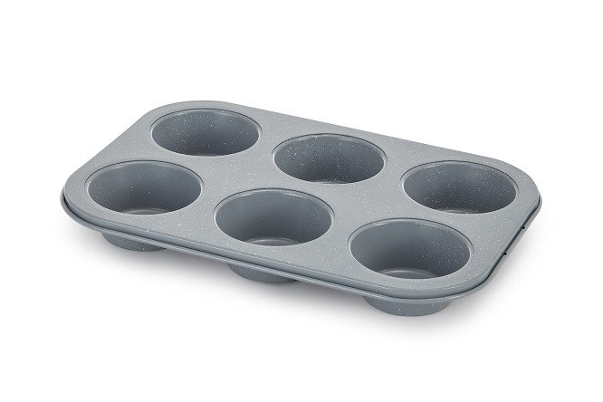 Изображение товара Форма для кексов BERKRAFT Muffin на 6 ячеек 27х3х18 см