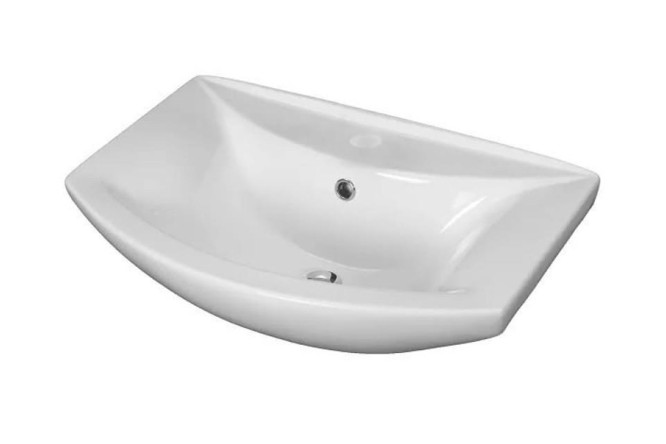 Изображение товара Раковина Грация 60 Накладная 61х19,5х43,3 см из фарфора для ванной