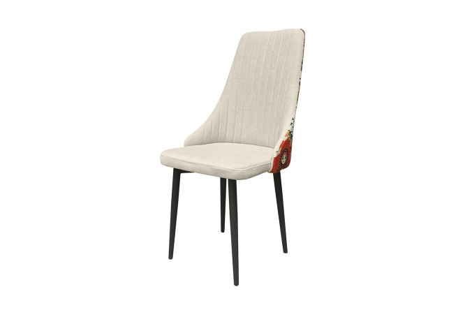 Изображение товара Стул Provans с велюровой обивкой и металлическими ножками