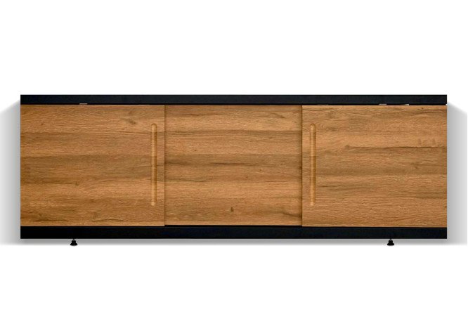 Экран под ванну Alt Black 1,5 ALV1201002 147х53.5 см