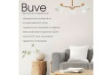 Светильник потолочный EVOLUCE Buve 9 кв.м., 66.5x37x66.5 см, E27