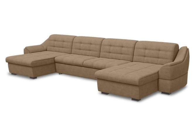 Изображение товара П-образный диван-кровать Антарес с механизмом Дельфин большие размеры