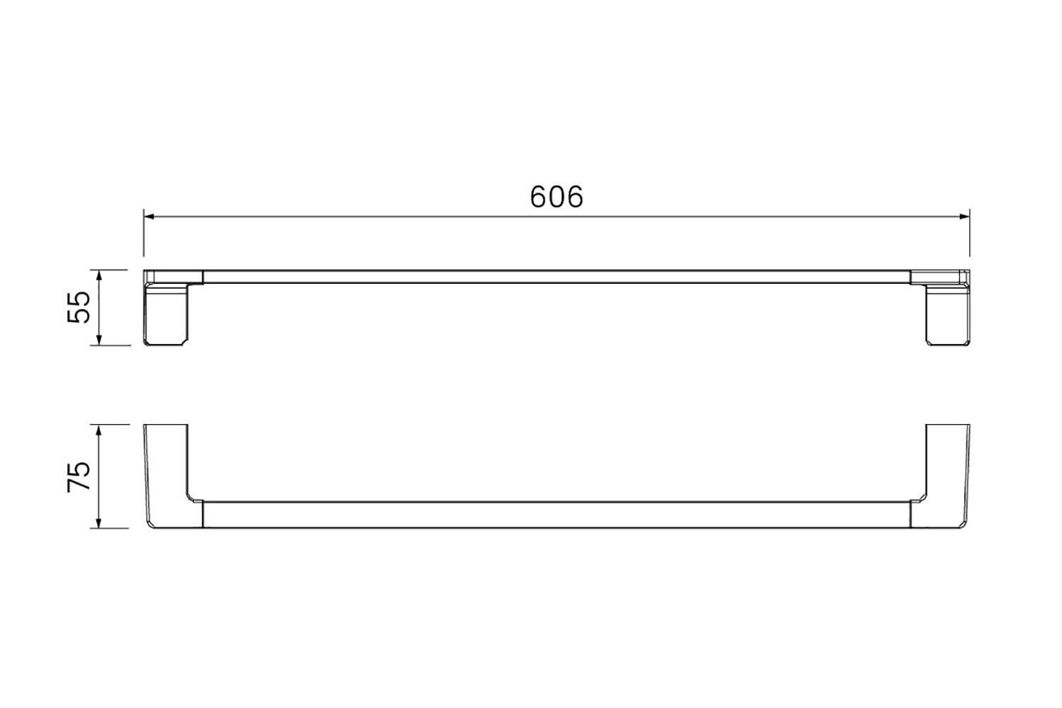Полотенцесушитель одинарный настенный IDDIS Slide SLISC10i49