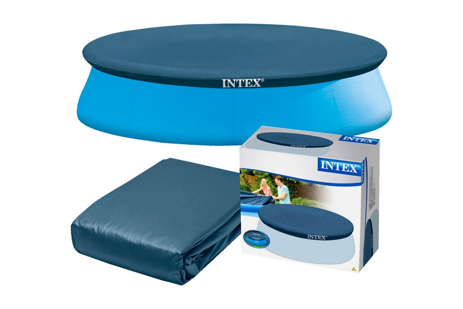 Тент круглый для бассейнов INTEX Easy Set