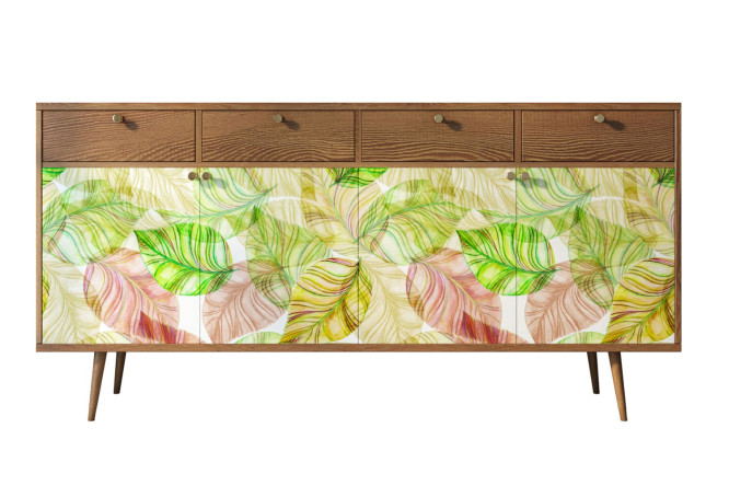 Изображение товара Комод с 4 дверками и 4 ящиками Berber 180x90x45 см стильный и практичный