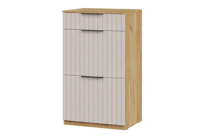 Изображение товара Тумба Hilton 55х95, 2х42, 8 см - комбинированная, ЛДСП/МДФ