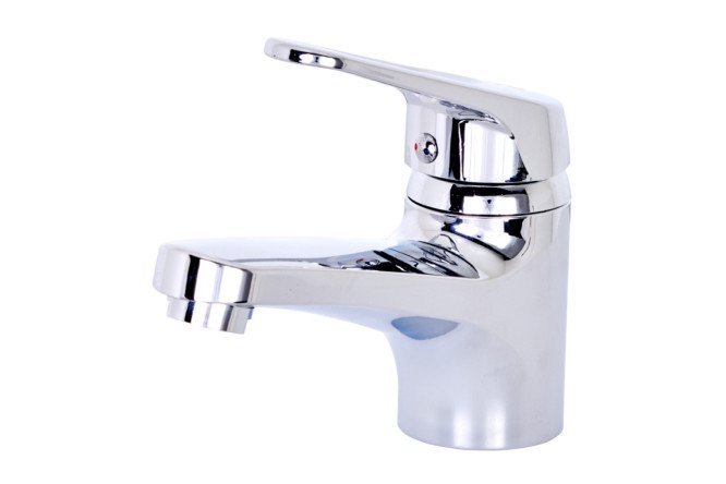 Изображение товара Смеситель для раковины ONELIFE P11-021cr с длиной излива 11,3 см и высотой 11,8 см