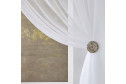 Тюль MICASA Clew 200х260 см, 1 шт., цвет белый