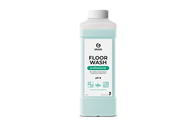 Изображение товара Нейтральное средство GRASS Floor wash для пола 1000 мл Изображение товара Нейтральное средство GRASS Floor wash для пола 1000 мл