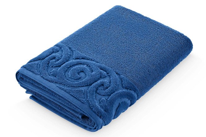 Изображение товара Банное полотенце DELUNA Teramo 75х140 см из хлопка мягкое и впитывающее