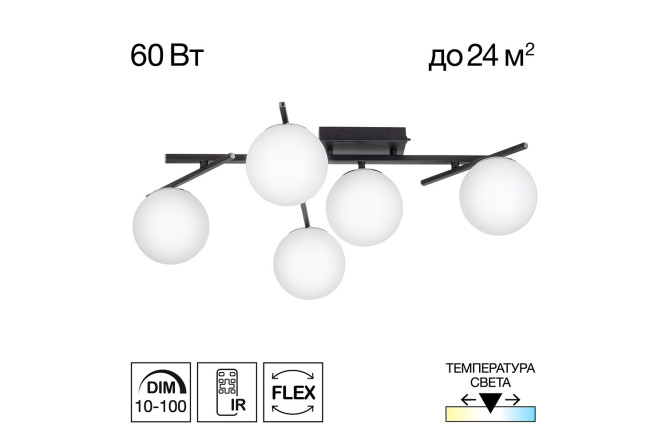 Изображение товара Люстра CITILUX Dorsy 24 кв.м., LED, 56 см