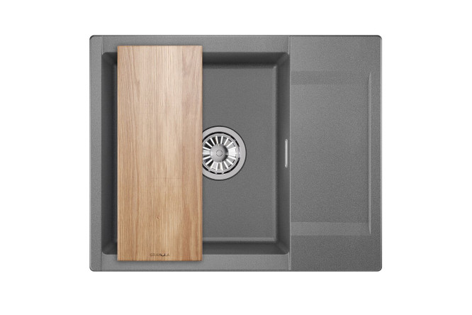 Изображение товара Врезная кухонная мойка GRANULA Estetica 6202 из кварца 62х50х22 см