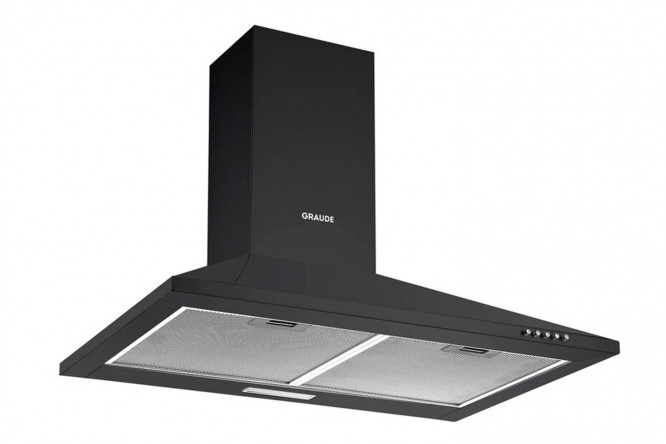 Изображение товара Вытяжка GRAUDE DHP 60.0 черная ширина 60 см
