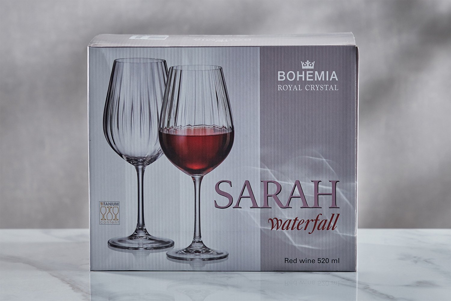 фото Набор бокалов для красного вина sarah optic hoff