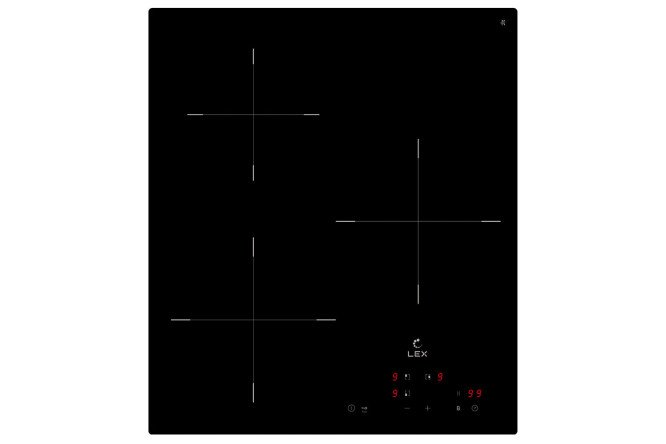Индукционная варочная панель LEX EVI 430A BL 45 см