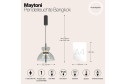 Светильник подвесной MAYTONI Modern Bangkok 5 кв.м., LED, 25 см