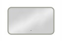 Зеркало с LED-подсветкой BOND Куб M39ZE-12080 120х80 см