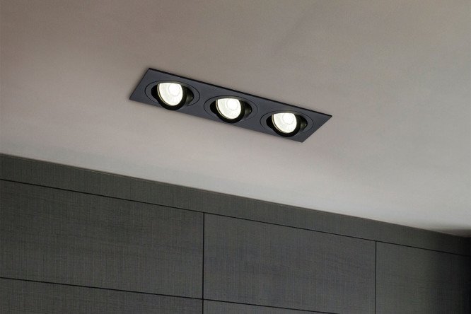 Светильник встраиваемый MAYTONI Downlight Atom 25.6x6x9.2 см, GU10