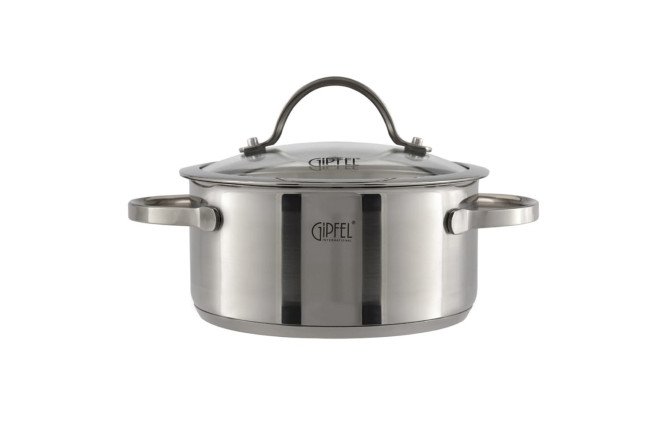 Изображение товара Кастрюля GIPFEL Victory 2.1 л нержавеющая сталь для индукционных плит