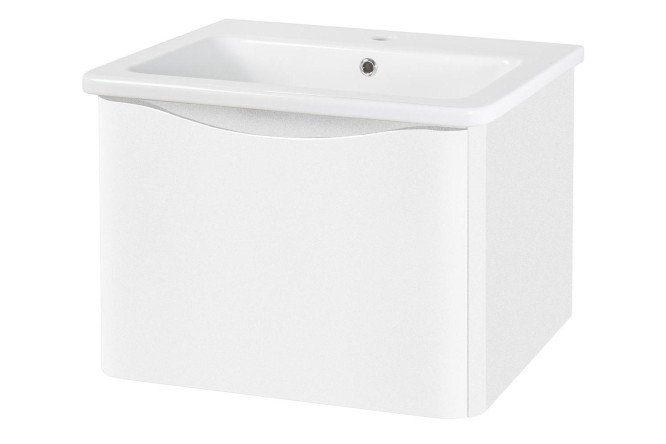 Изображение товара Тумба подвесная RUNO Тоскана 57.4 см белая