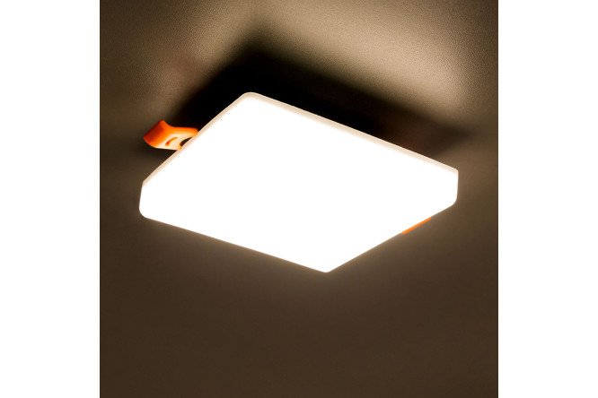 Светильник встраиваемый CITILUX Вега 5 кв.м, 12x4x12 см, LED