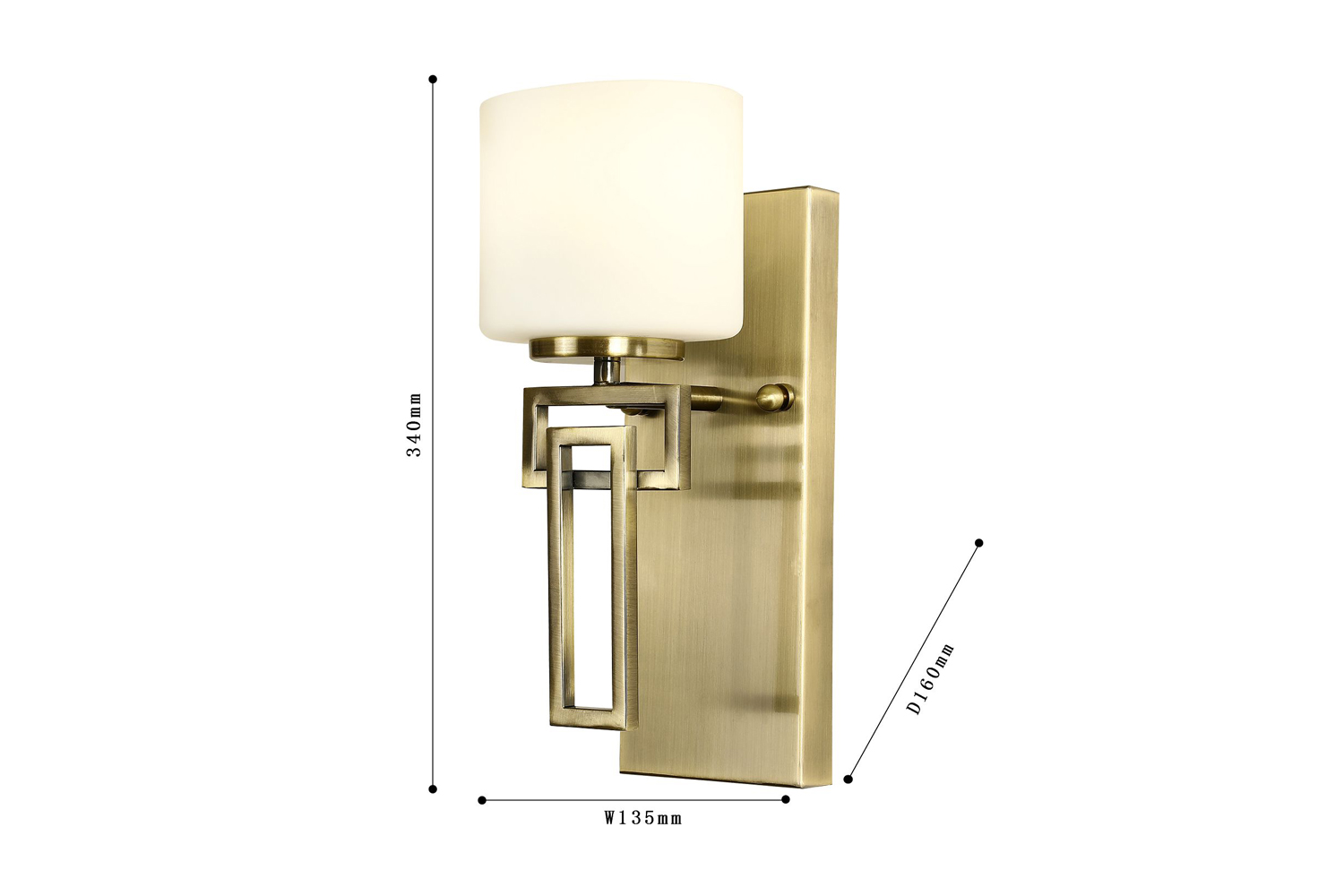 фото Светильник настенный contour hoff