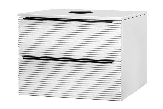 Изображение товара Подвесная тумба для ванной RUNO Орлеан 61 см белая