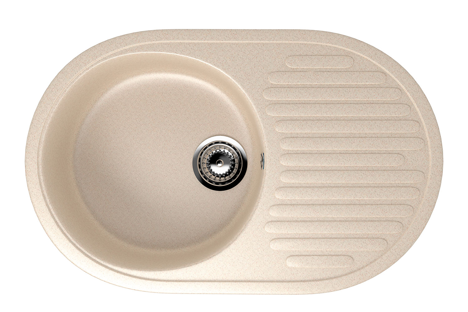 Мойка с крылом ULGRAN U-107 72х45.5х18 см