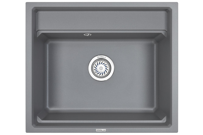 Изображение товара Врезная мойка с крылом GRANULA Kitchen Space 6003 60х51х24.5 см кварц