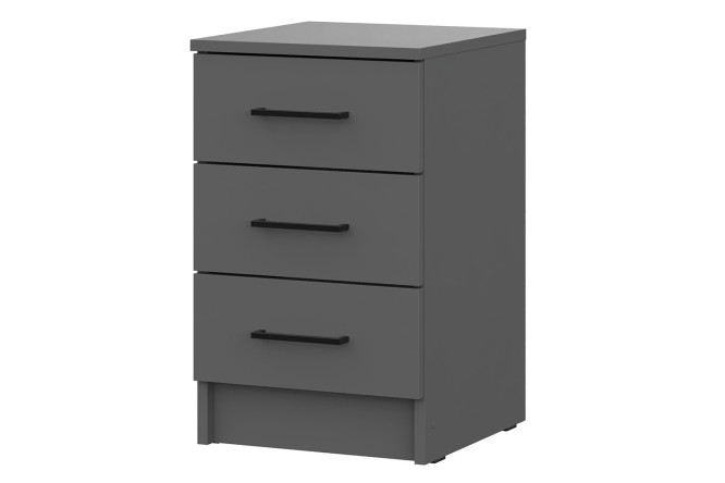 Изображение товара Тумба Капри 35,2х57х38 см ЛДСП цвет графит современный дизайн