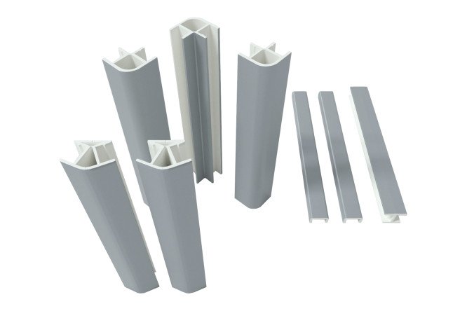 Изображение товара Комплект заглушек из ПВХ с угловыми соединителями