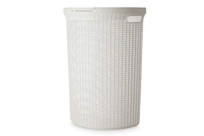 Изображение товара Корзина для белья Eco Style с крышкой 46x61x26 см, 46 л, Полипропилен