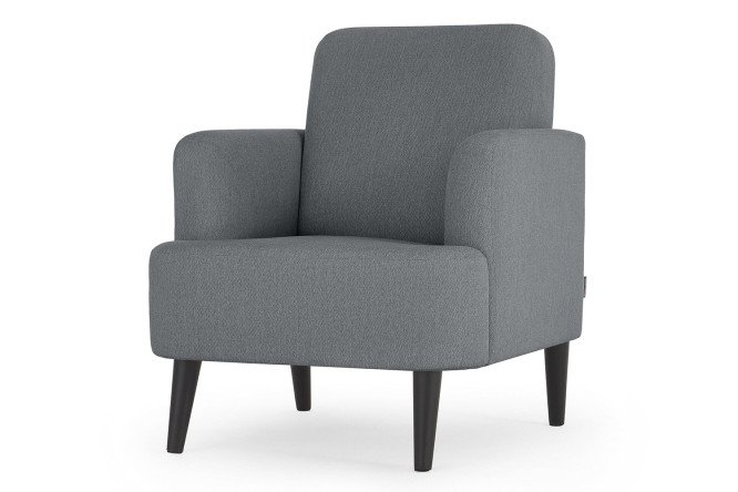 Изображение товара Кресло для отдыха SCANDICA Брюне мягкое велюровое комфортное