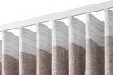 Штора HOFF Dora 180х280 см, 1 шт., цвет серый, бежевый