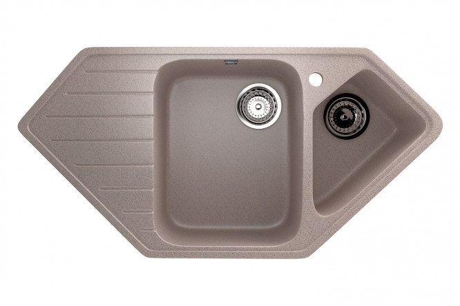 Изображение товара Мойка с крылом ULGRAN U-409 97х50х20 см