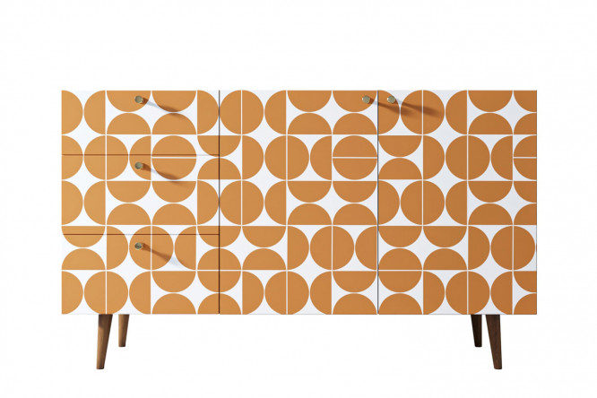 Изображение товара Комод Berber 150х90х45 см из ЛДСП для стильного интерьера