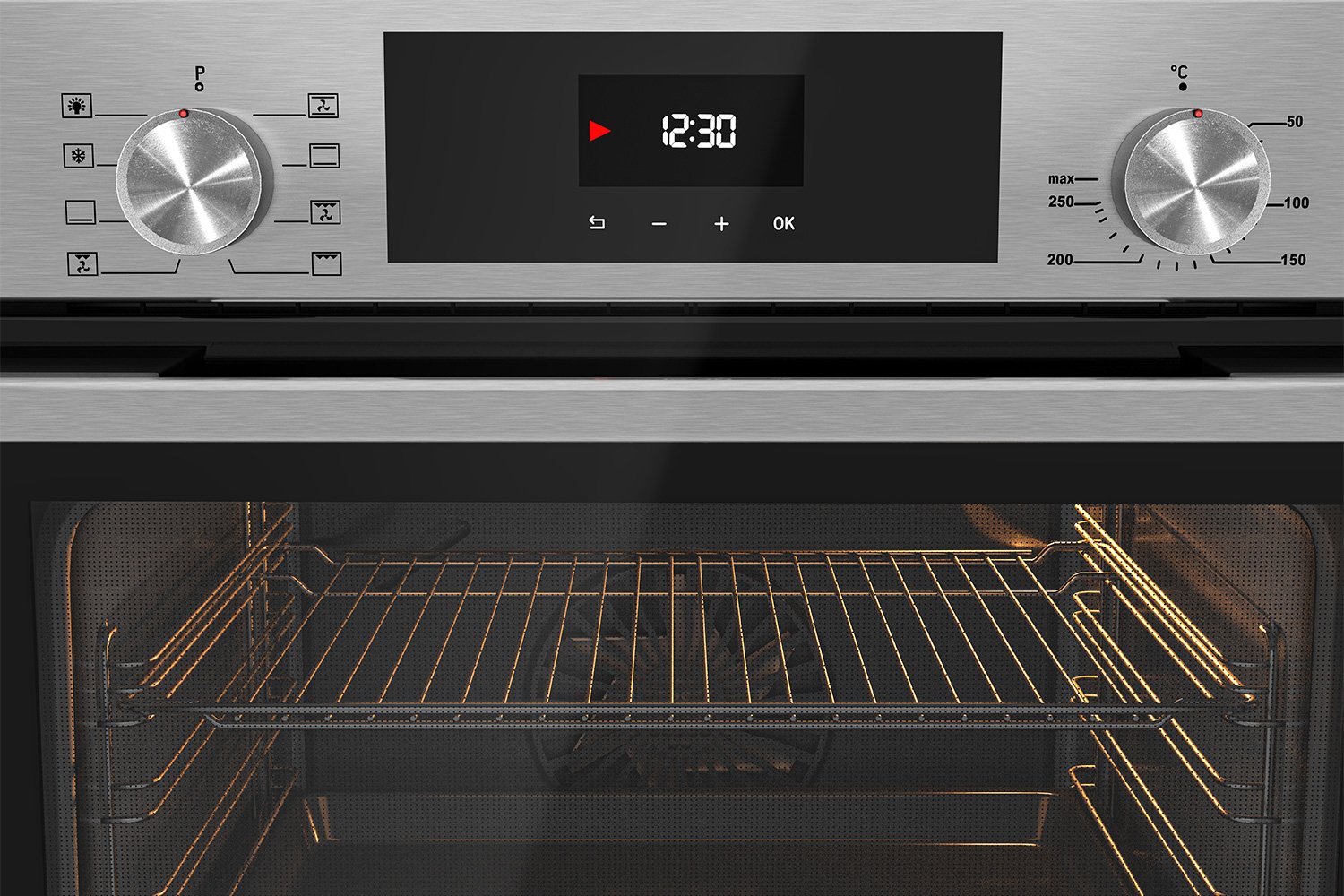 Электрический духовой шкаф MILLEN Meo 6002 IX 59.5х59.5х53 см