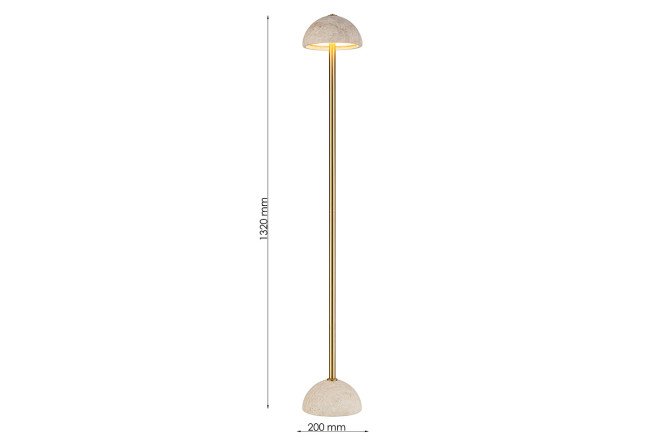 Светильник напольный FAVOURITE Горрито (Gorrito) 20x132x20 см, LED