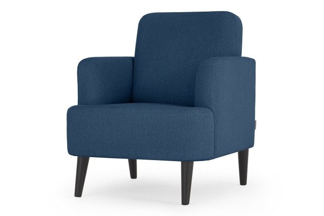 Изображение товара Элегантное кресло для отдыха SCANDICA Брюне с велюровой обивкой