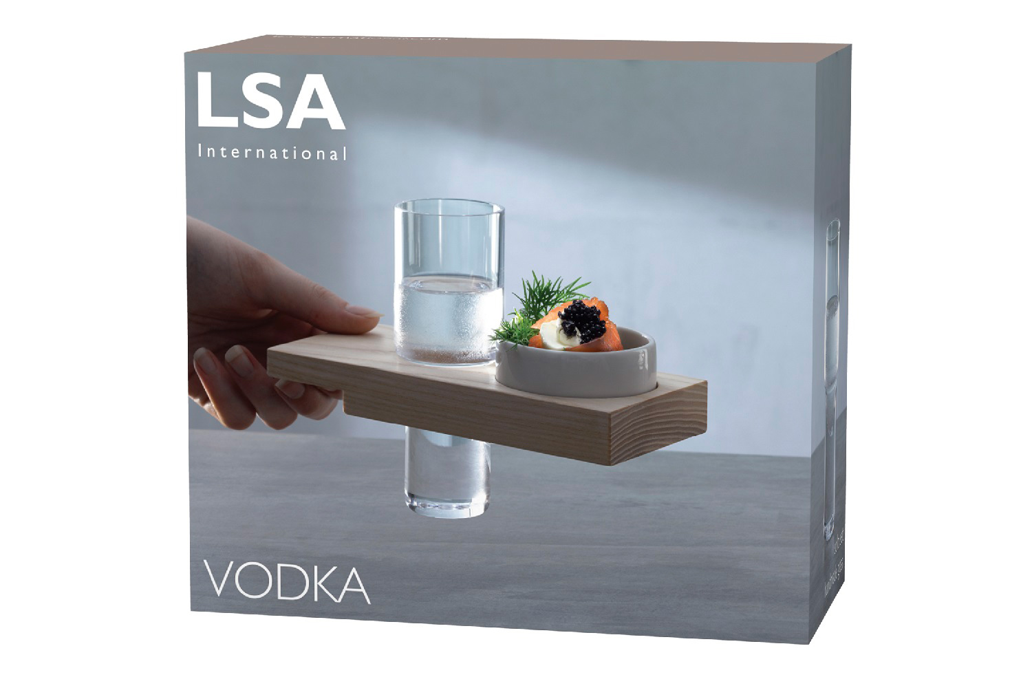 фото Набор сервировочный vodka solo lsa international