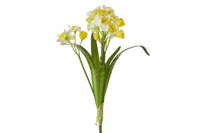 Изображение товара Искусственный букет Нарцисс 30х20 см для декора